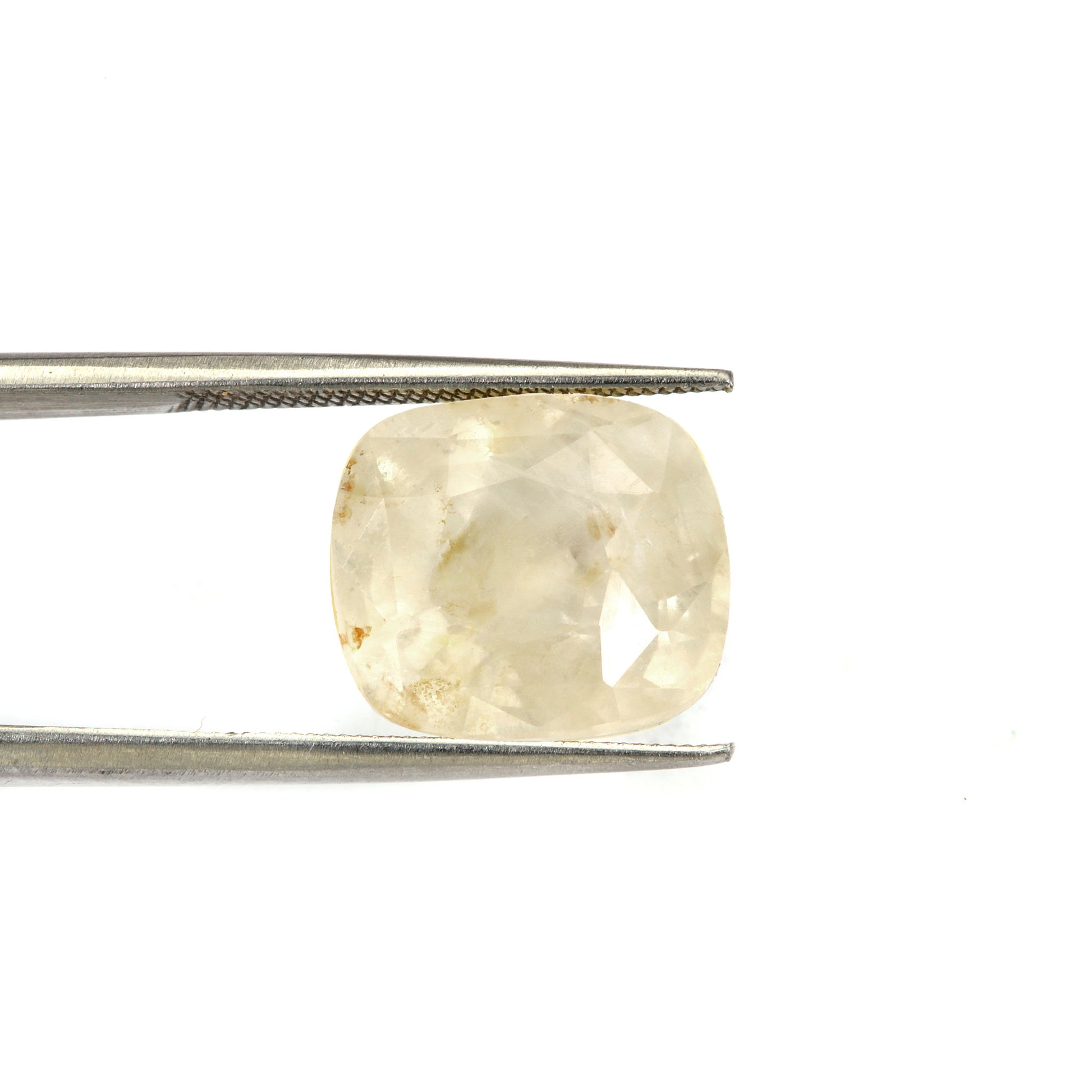 Certified Yellow Sapphire-6.92 Carats (7.61 Ratti) Sri Lanka (Ceylon), SKU: IVZI27