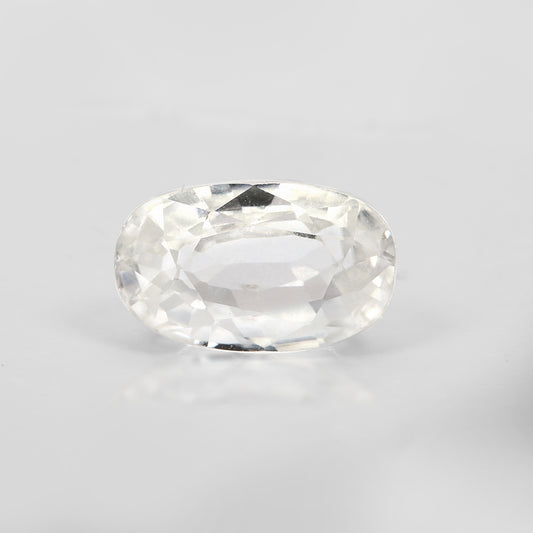 Certified White Zircon 5.51 Cts (6.06 Ratti) IYVW07