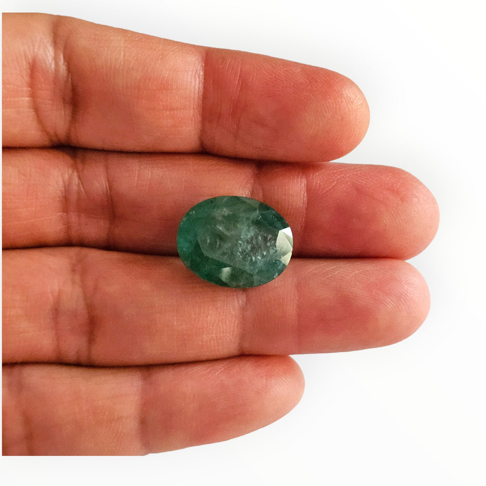 Certified Zambian Emerald (Panna)-14.53 Carats (15.98 Ratti) Zambia, SKU:JA0325