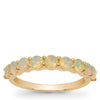 Infinite Love Eternity Band in Opal and 14k Gold(JANK39)