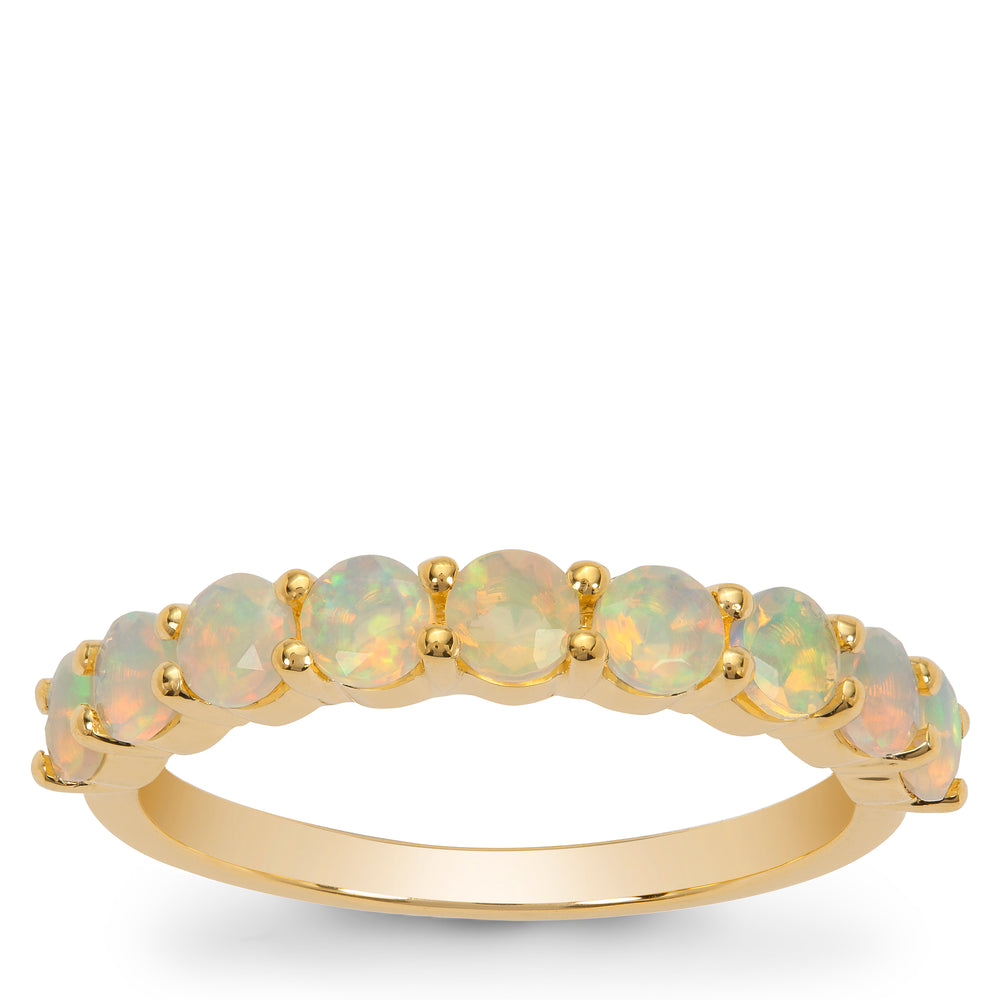 Infinite Love Eternity Band in Opal and 14k Gold(JANK39)