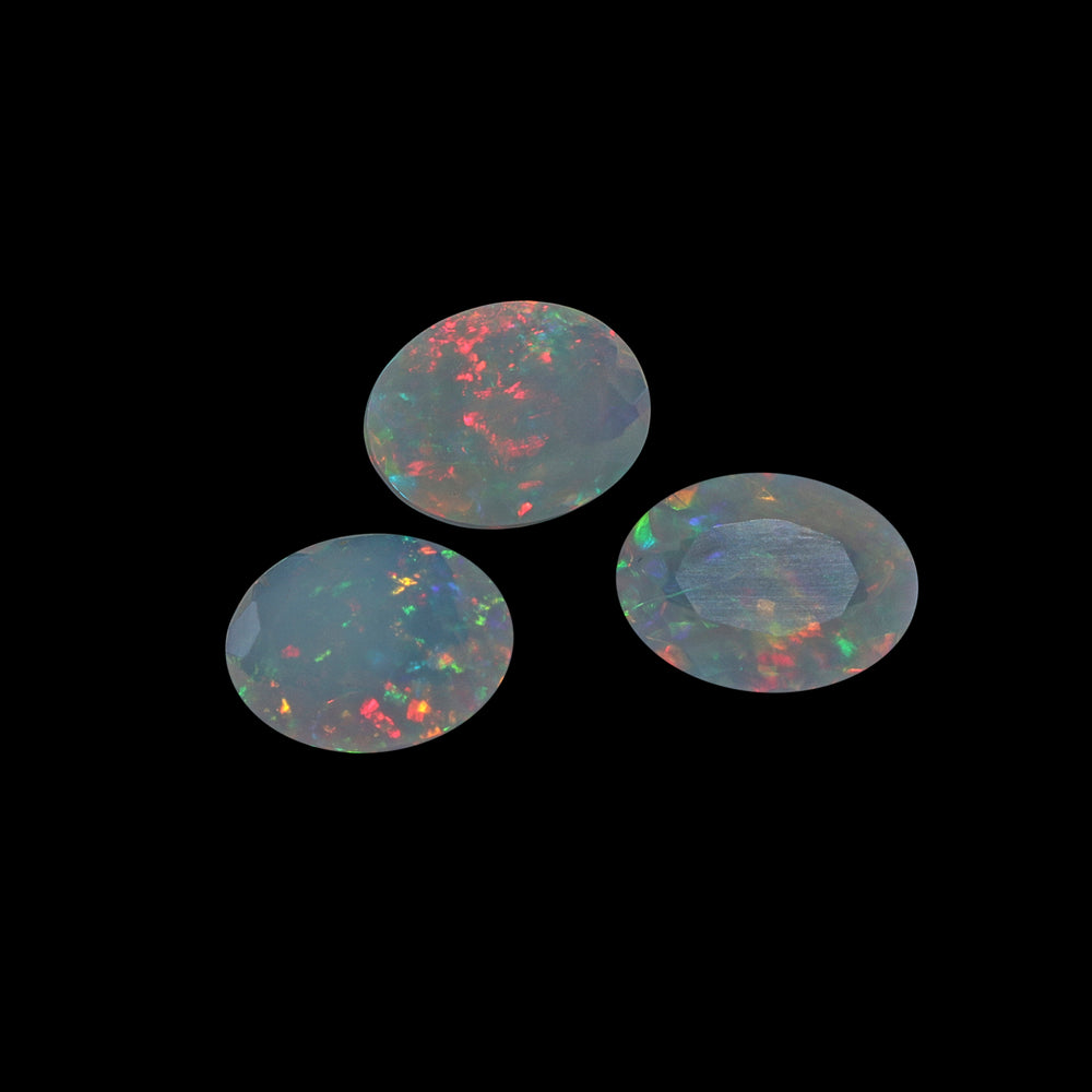 2Pc Lot Ethiopian Opal (Oval 8x6mm) JAVW45