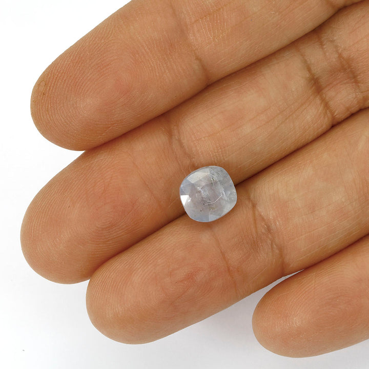 Certified Blue Sapphire (Neelam) 4.78 Cts (5.26 Ratti) Sri Lanka (Ceylon)