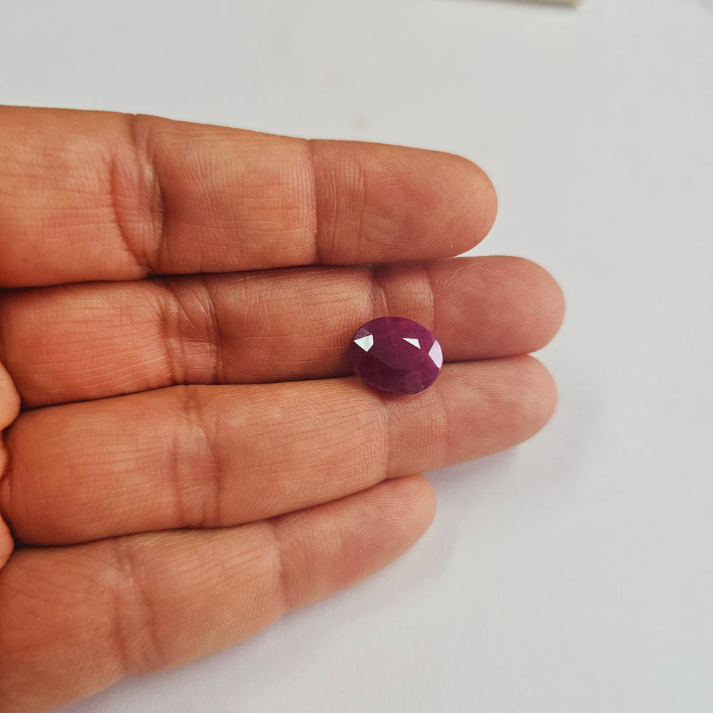 Certified Ruby (Manik) 10.00 Cartas (11.00 Ratti) SKU: JGZA39