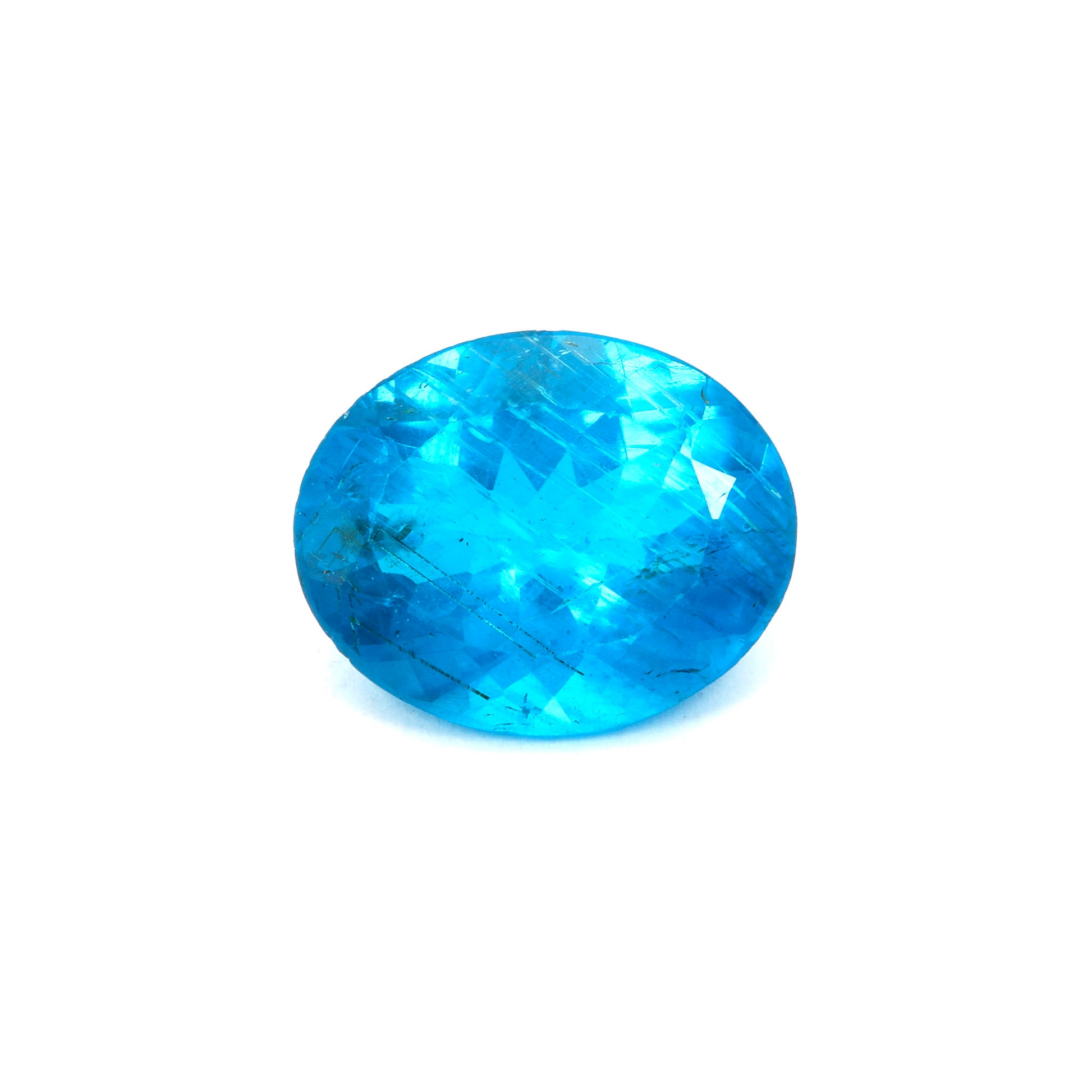 Neon Apatite (Oval 7x5mm) 0.65 Carats