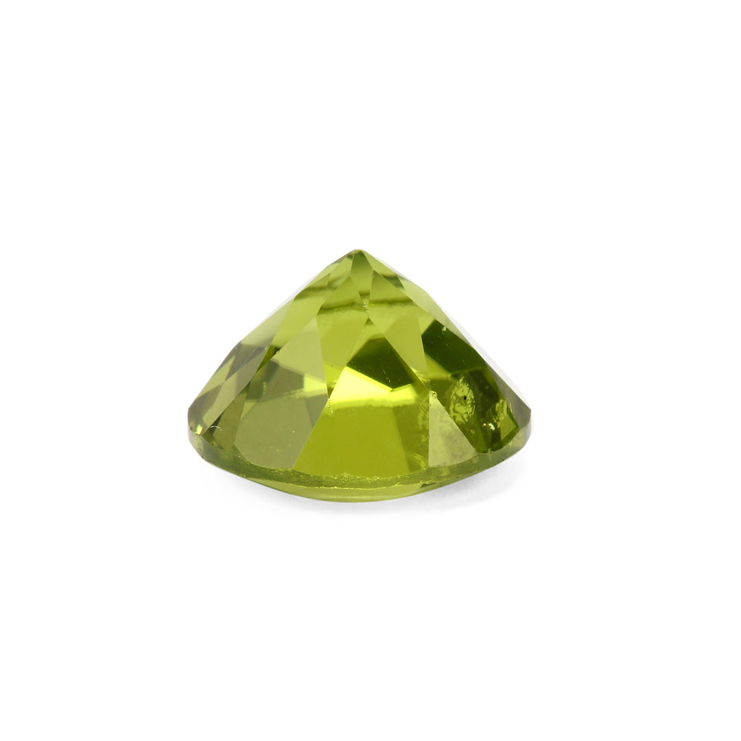 Certified Peridot Round 4.16 Carats