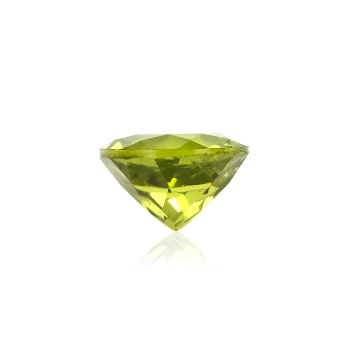 Certified Peridot Round 4.16 Carats