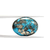 Certified Nishapuri Turquoise (Firoza) Oval 12.42Cts (13.66Ratti) JNZI50