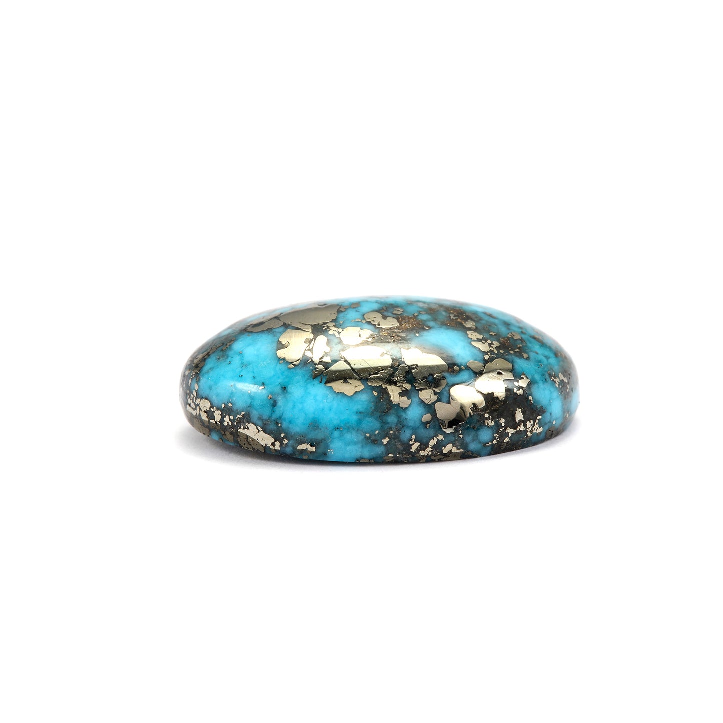 Certified Nishapuri Turquoise (Firoza) Oval 12.40Cts (13.64Ratti) JNZI50