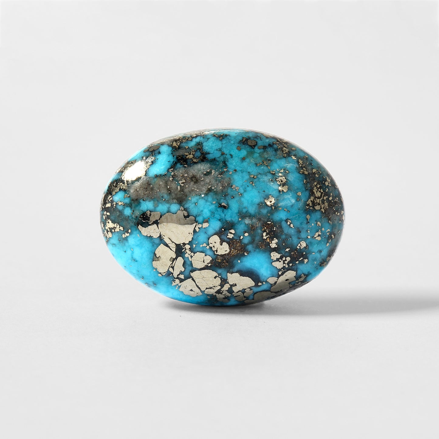 Certified Nishapuri Turquoise (Firoza) Oval 12.40Cts (13.64Ratti) JNZI50