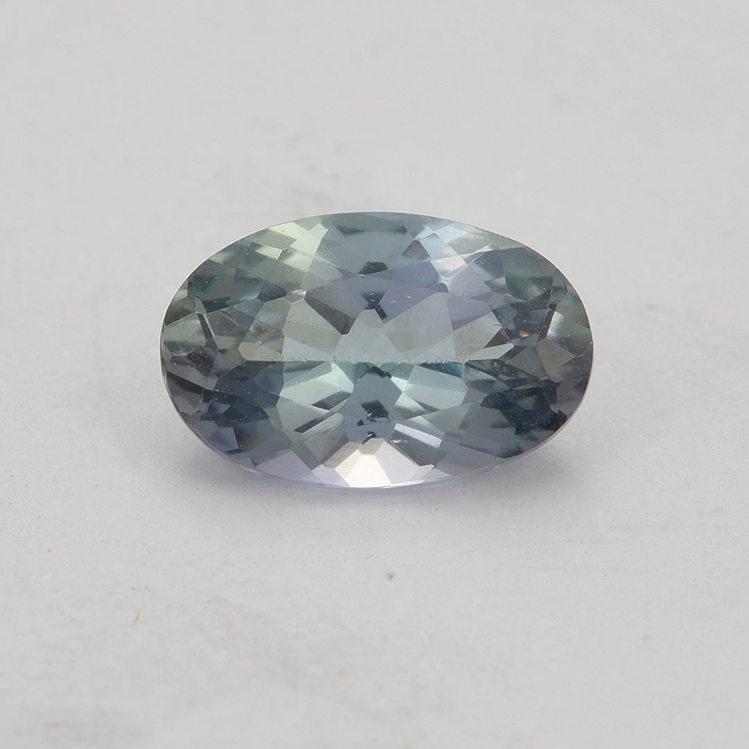 Bicolor Tanzanite Stone 0.82 Carats