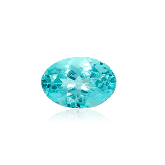 Blue Apatite Oval 0.60 Carats