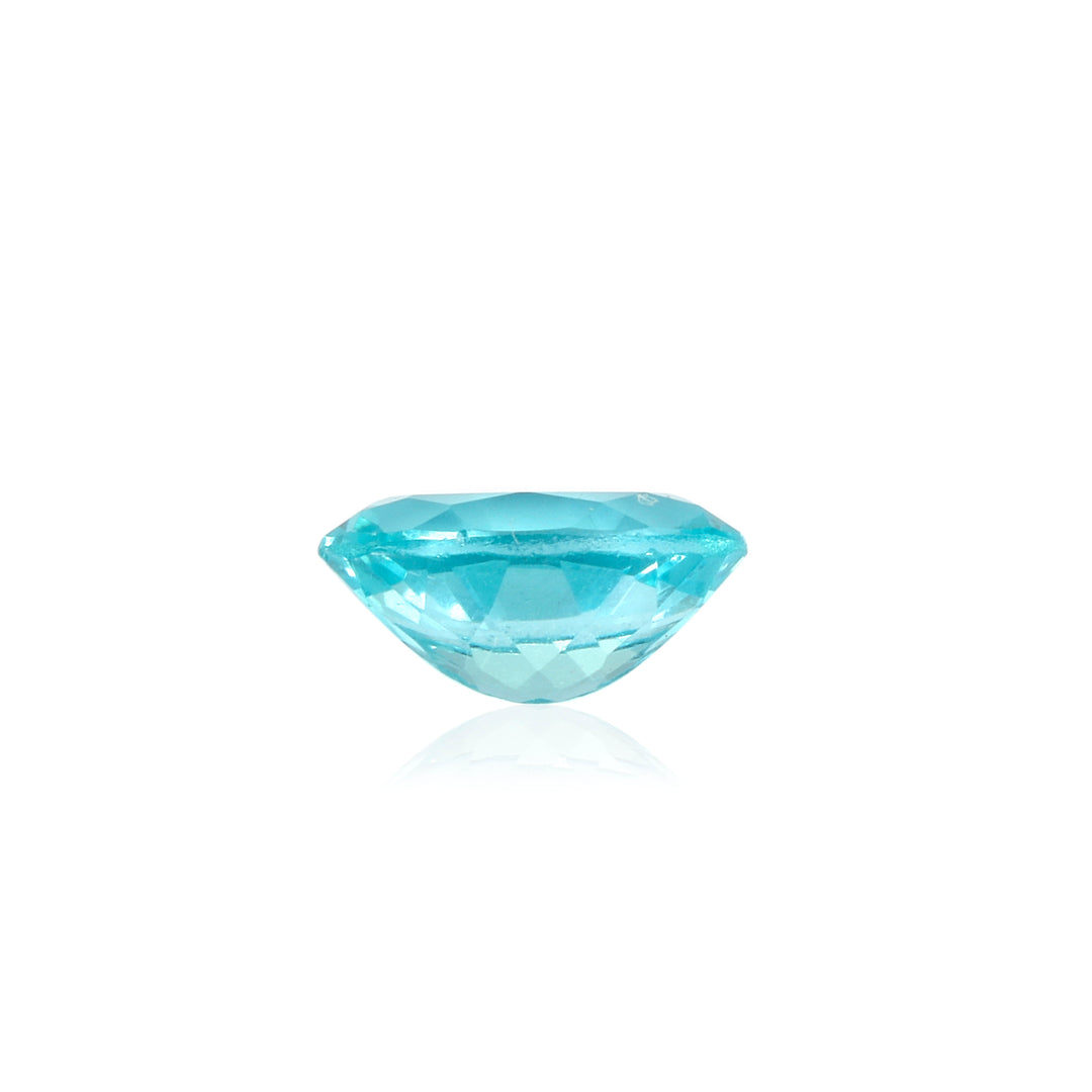 Blue Apatite Oval 0.60 Carats