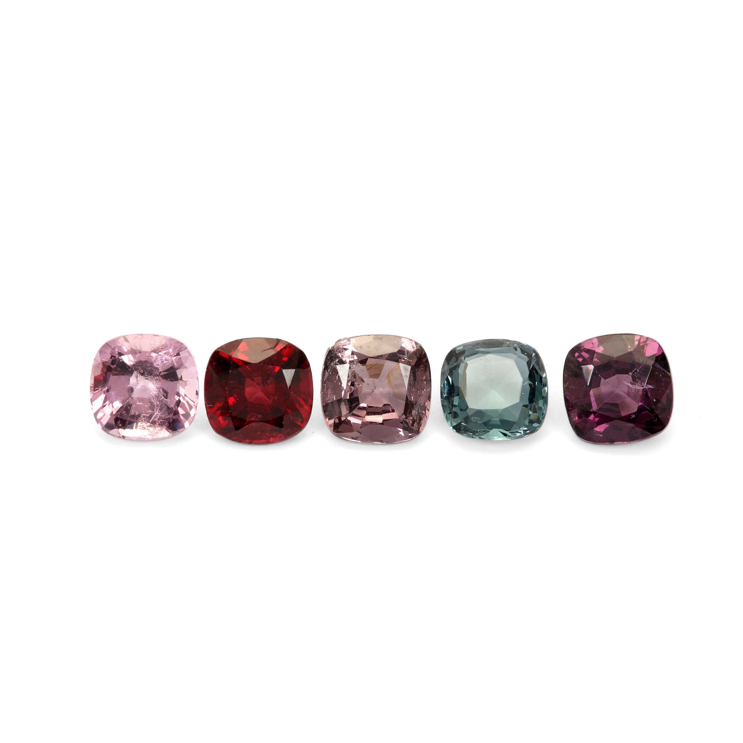 5Pc Lot Burma Spinel Cushion 3.10 Carats KMCI52