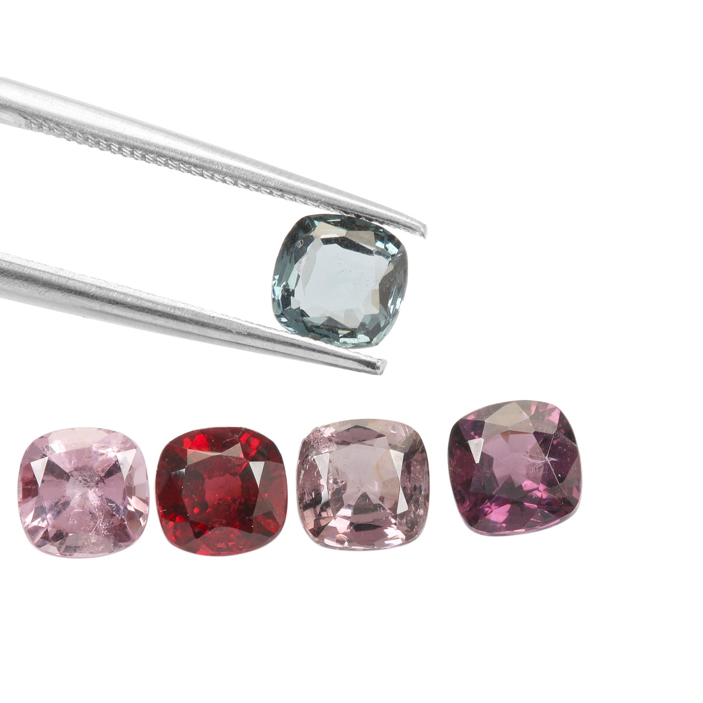 5Pc Lot Burma Spinel Cushion 3.10 Carats KMCI52