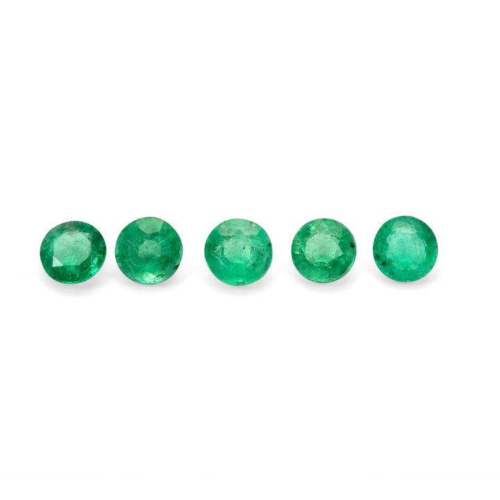 5Pc Lot Premium Emerald (Rnd 3x3mm)