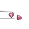 2Pc Lot Pink Tourmaline (Heart 5x5mm) KTSI08