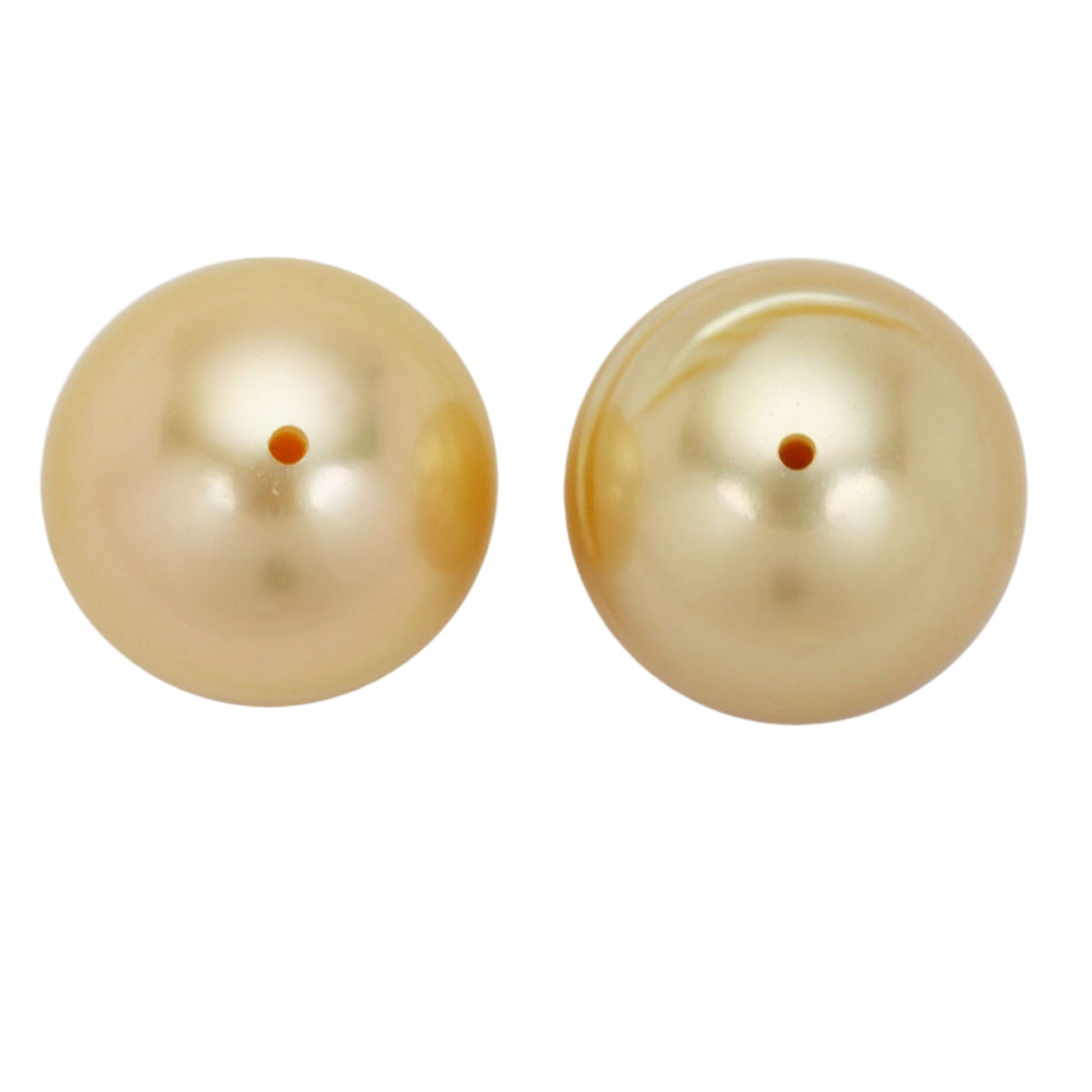 Golden South Sea Pearl Full Drilled 10mm-11mm 8.20 Carats KYOZ46