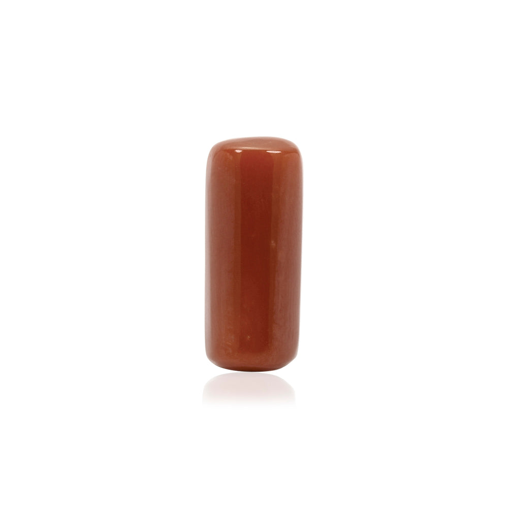 Natural Red Coral (Moonga) 8.63 Cts. (9.49 Ratti) Italy