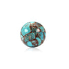 Certified Turquoise 3.60 Carats (11X11 MM) Egypt LGCI04