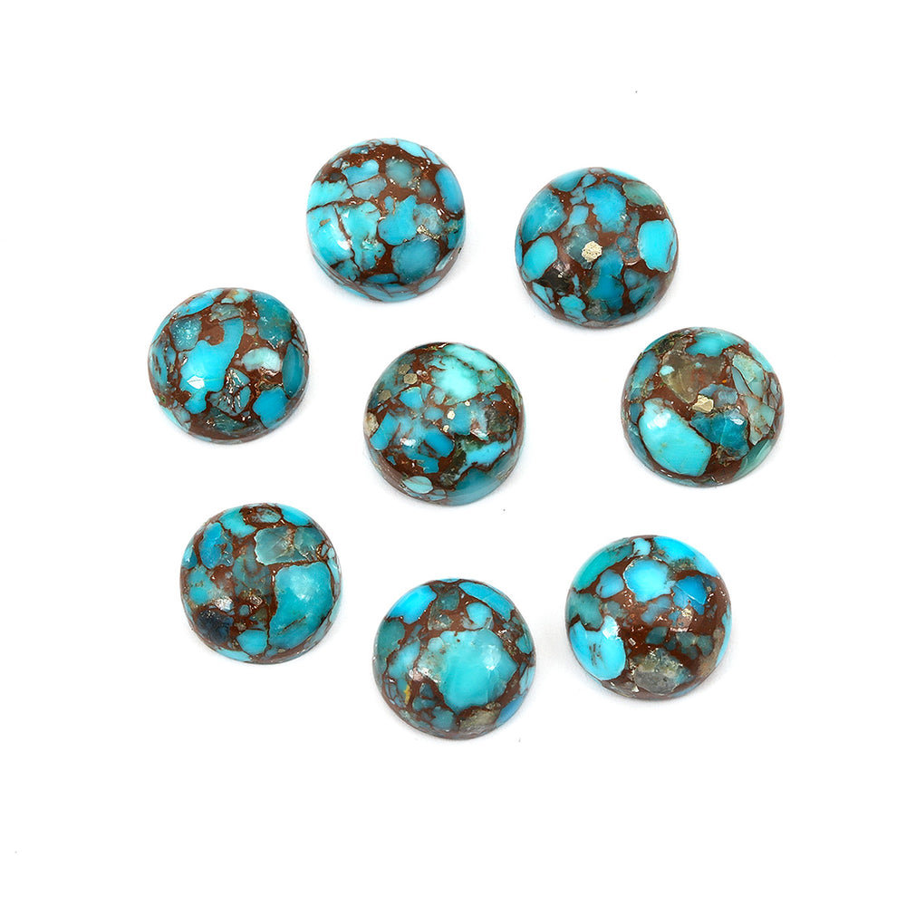 Egyptian Turquoise 11x11mm 3.60 Carats