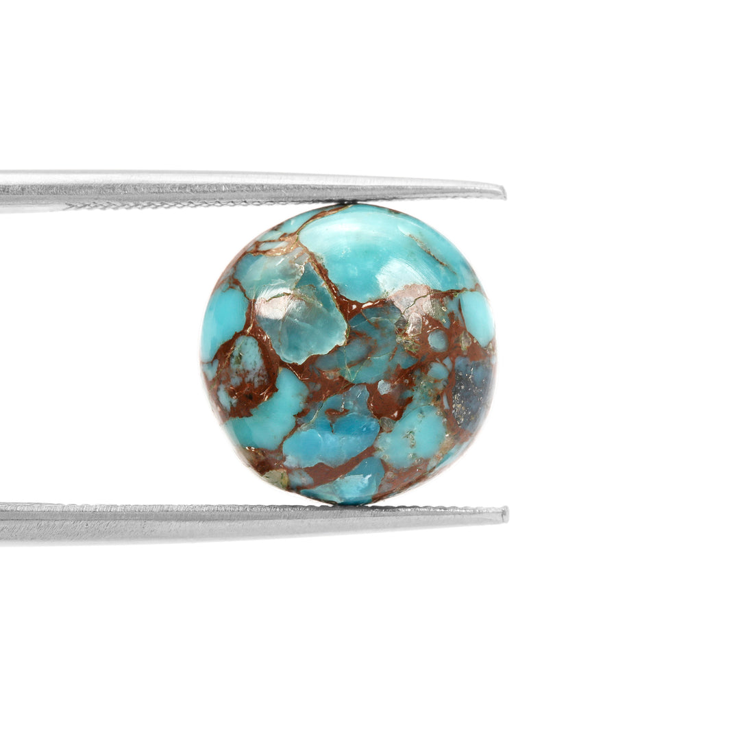 Certified Turquoise 3.60 Carats (11X11 MM) Egypt