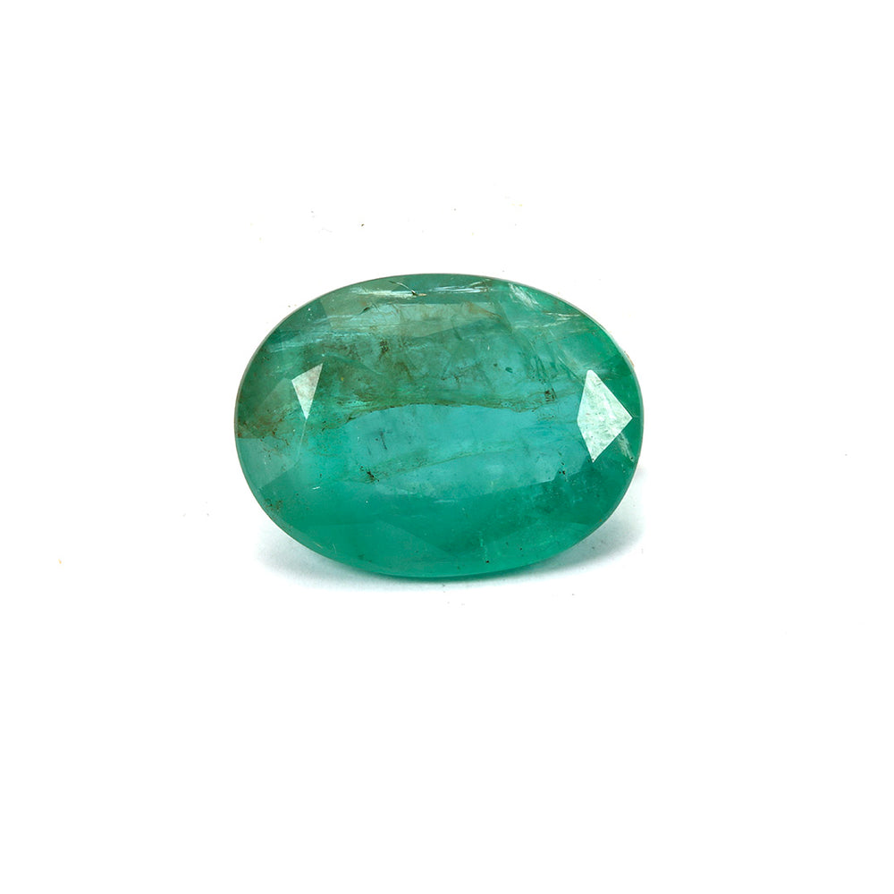 Certified Zambian Emerald (Panna)-9.07 Carats (9.97 Ratti) Zambia, SKU: LJZI95