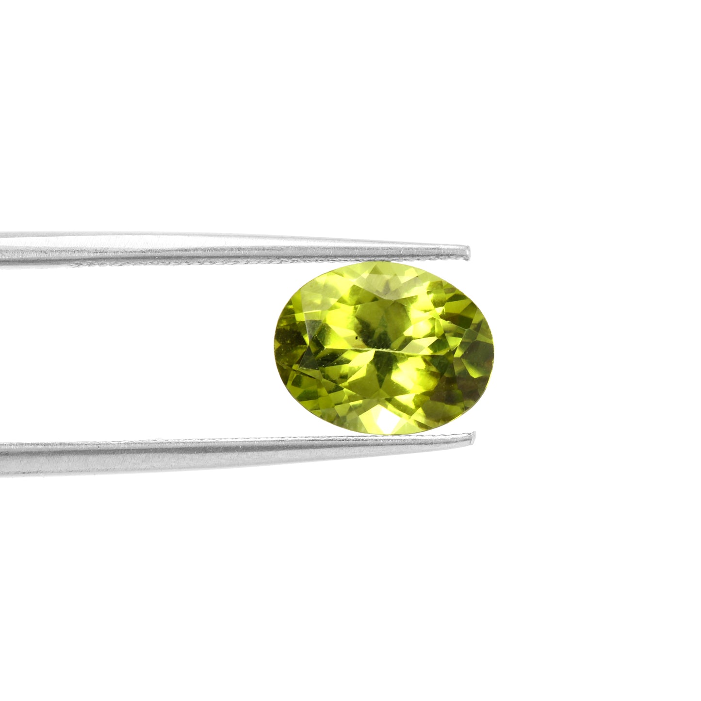 Certified Peridot Oval 1.80 Carats - LK0394