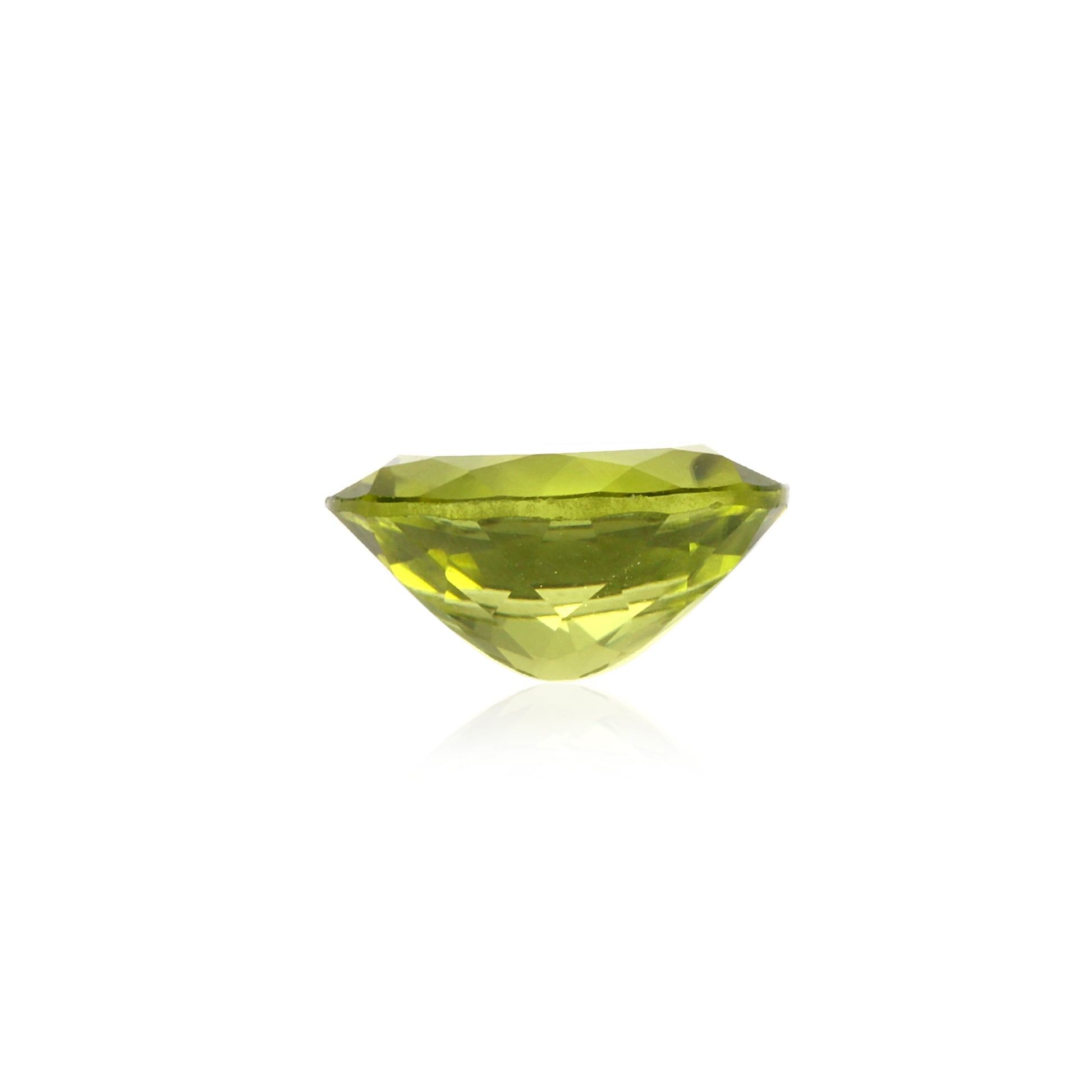 Certified Peridot Oval 1.80 Carats - LK0394