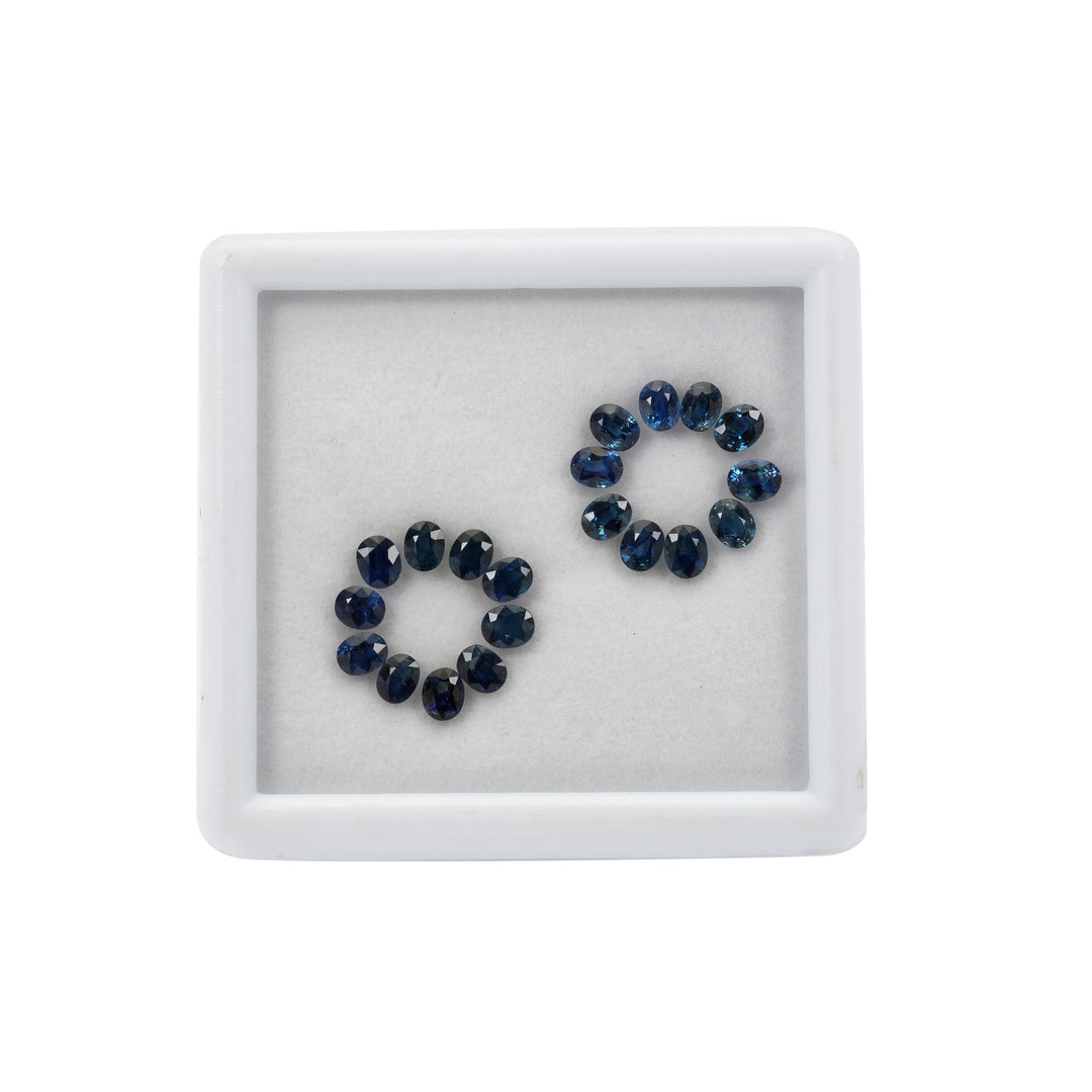 9.00 Cts. Blue Sapphire (20 Pieces) Gemstone Set
