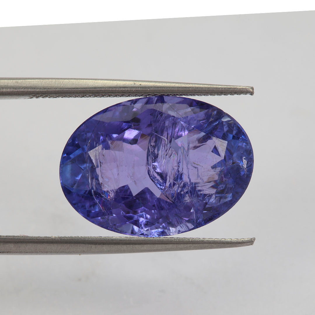 AA+ Tanzanite (Highly Included) 6.50 Carats