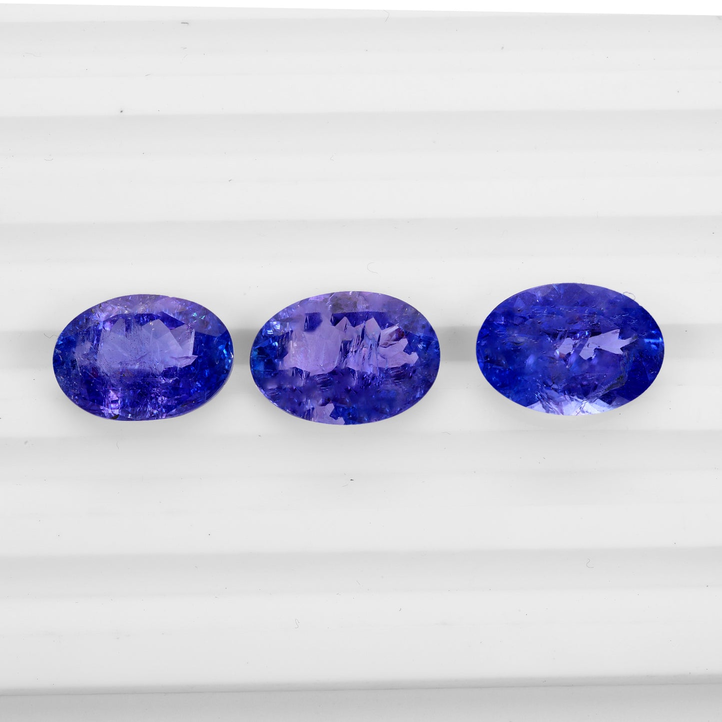 3Pc Lot AA+ Tanzanite (Included) 18.10 Carats