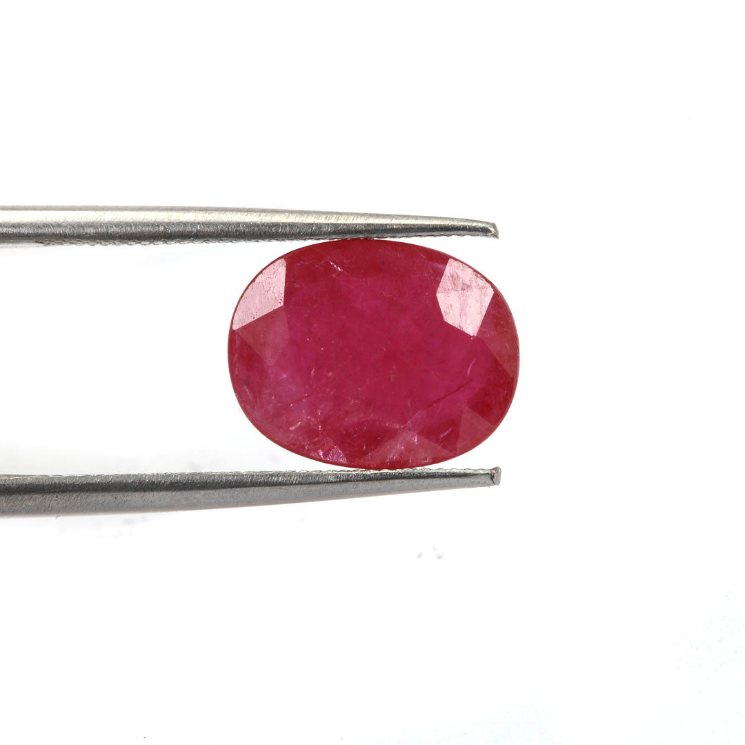 Certified Ruby (Manik) 2.46 Carats (2.70 Ratti) Mozambique, SKU: LWCI16-4