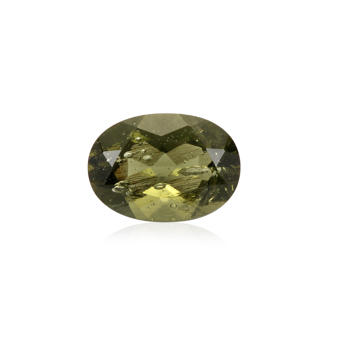 Moldavite (Oval 7x5mm) 0.60 Carats