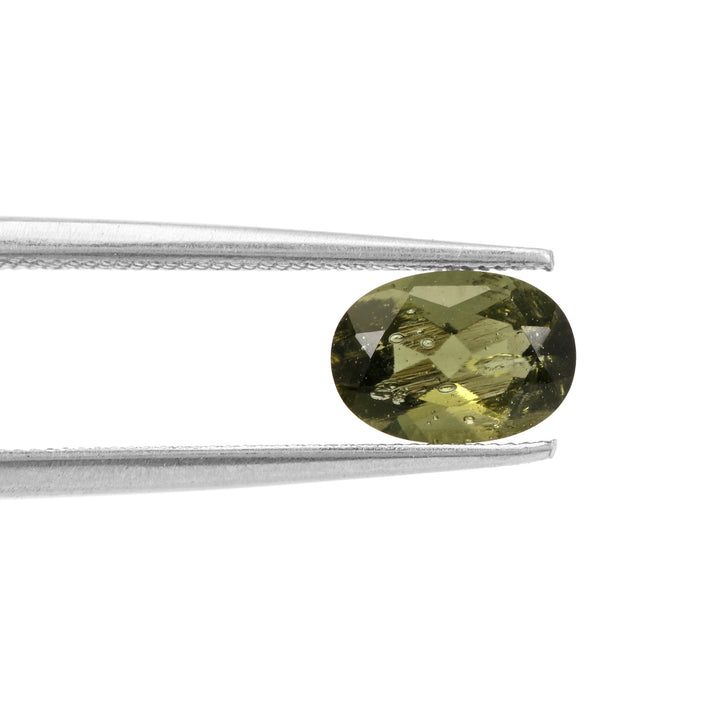 Moldavite (Oval 7x5mm) 0.60 Carats