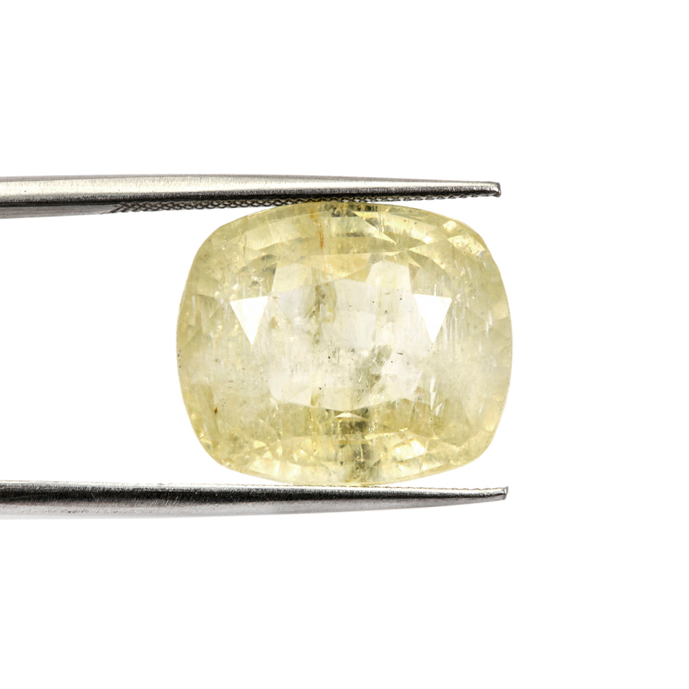 Certified Yellow Sapphire-13.39 Carats (14.72 Ratti) Sri Lanka (Ceylon), SKU: MIZI02