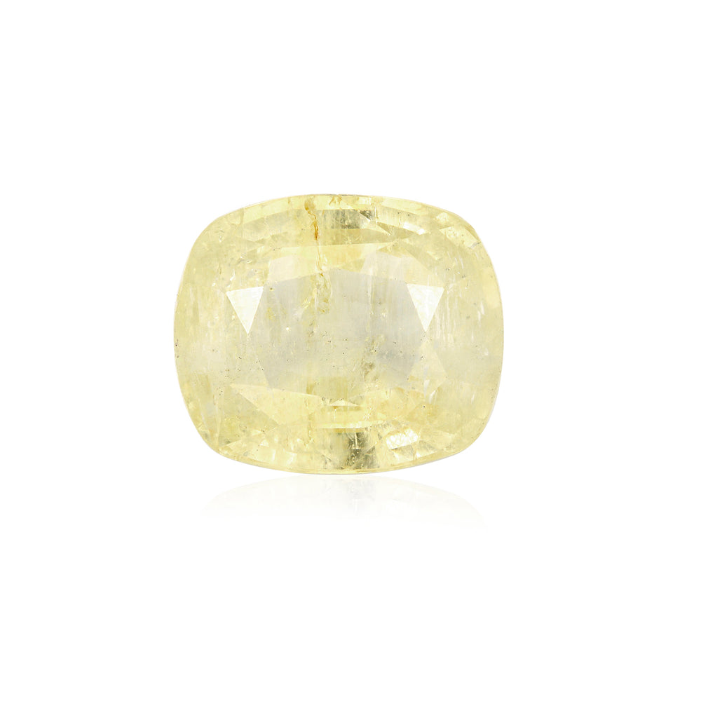 Certified Yellow Sapphire-13.39 Carats (14.72 Ratti) Sri Lanka (Ceylon), SKU: MIZI02