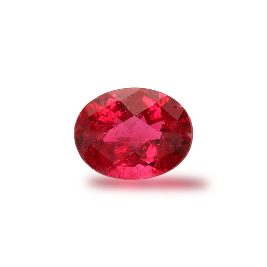 Rubellite Tourmaline 9x7mm 1.55 Carats