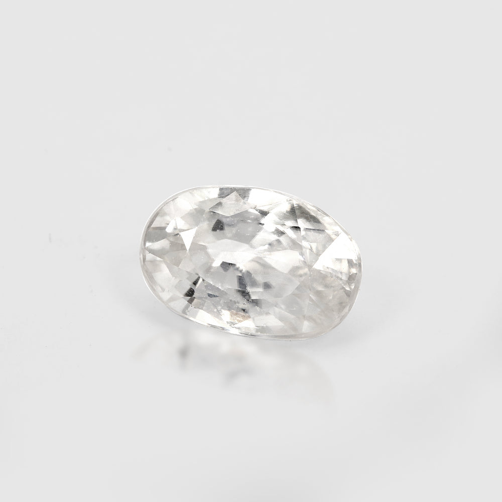 Certified White Zircon 8.99 Cts (9.88 Ratti) MKVW27