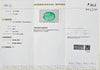 Certified Zambian Emerald (Panna)-4.51 Carats (4.96 Ratti) Zambia, SKU: MTZI20