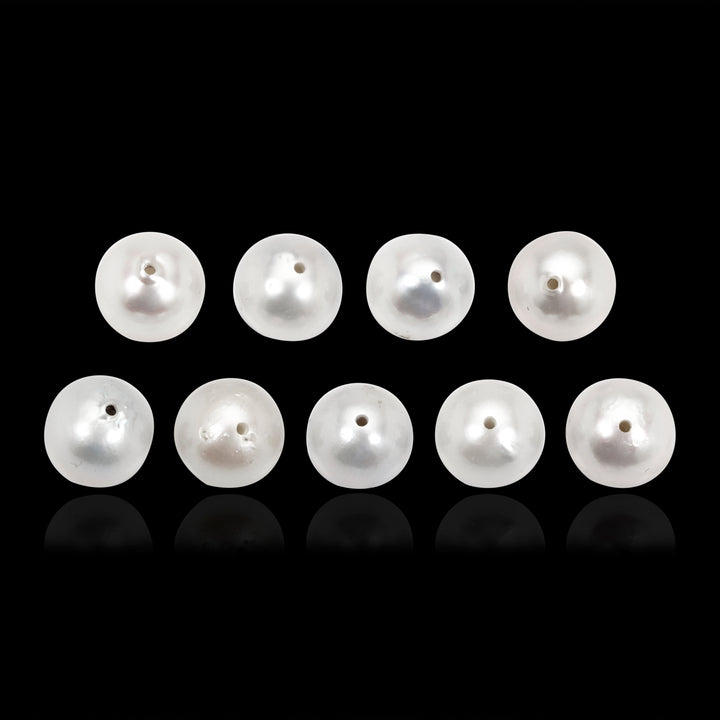 White South Sea Pearl Drilled 7mm-8mm 3.20 Carats