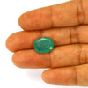 Certified Zambian Emerald (Panna)-8.97 Carats (9.86 Ratti) Zambia, SKU: MXZI93