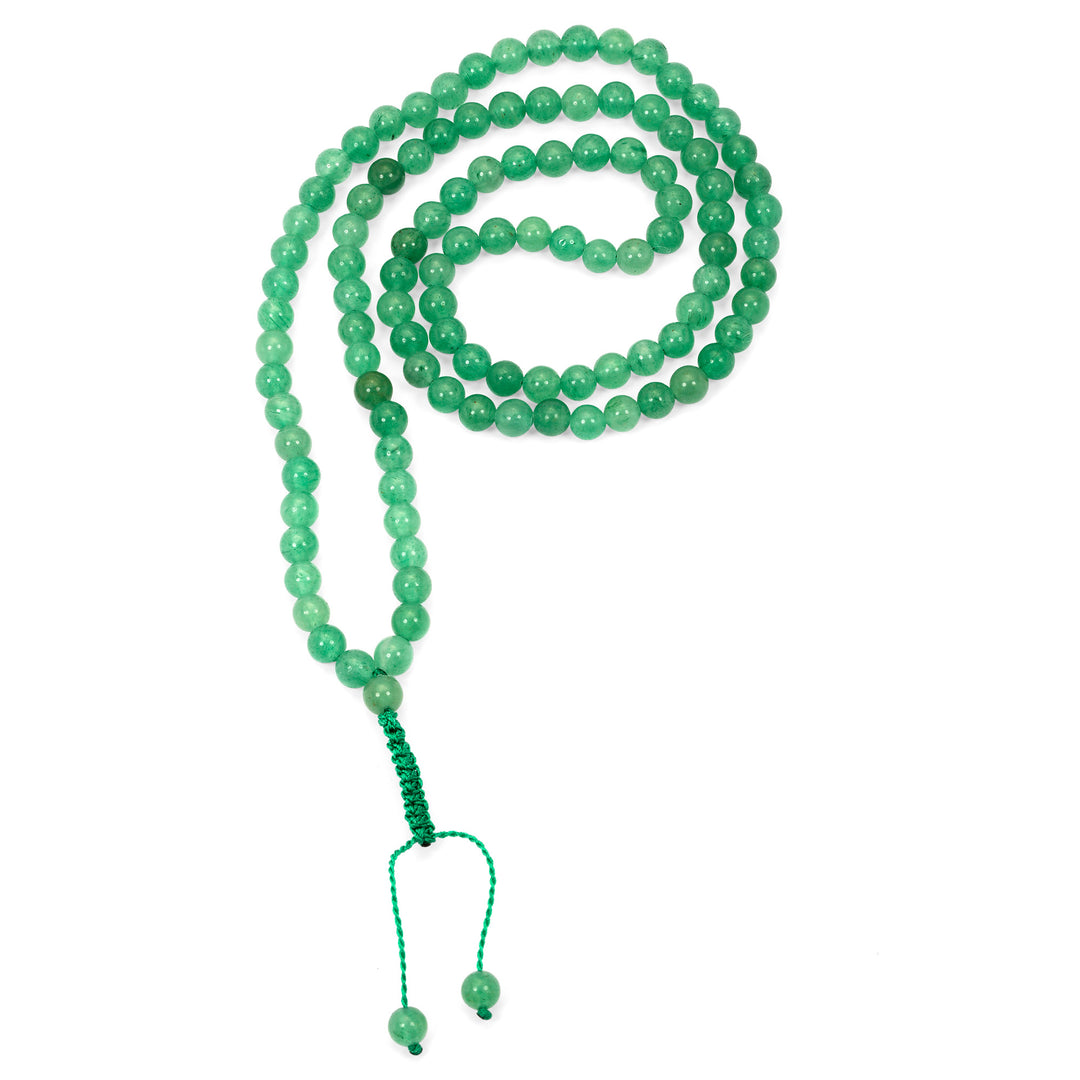 Green Aventurine Japa Mala (108 Beads)