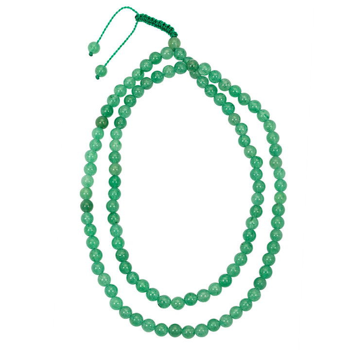 Green Aventurine Japa Mala (108 Beads)