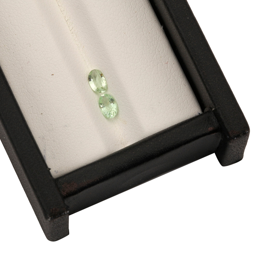 2Pc Lot Paraiba Tourmaline 5x3mm 0.35 Carats