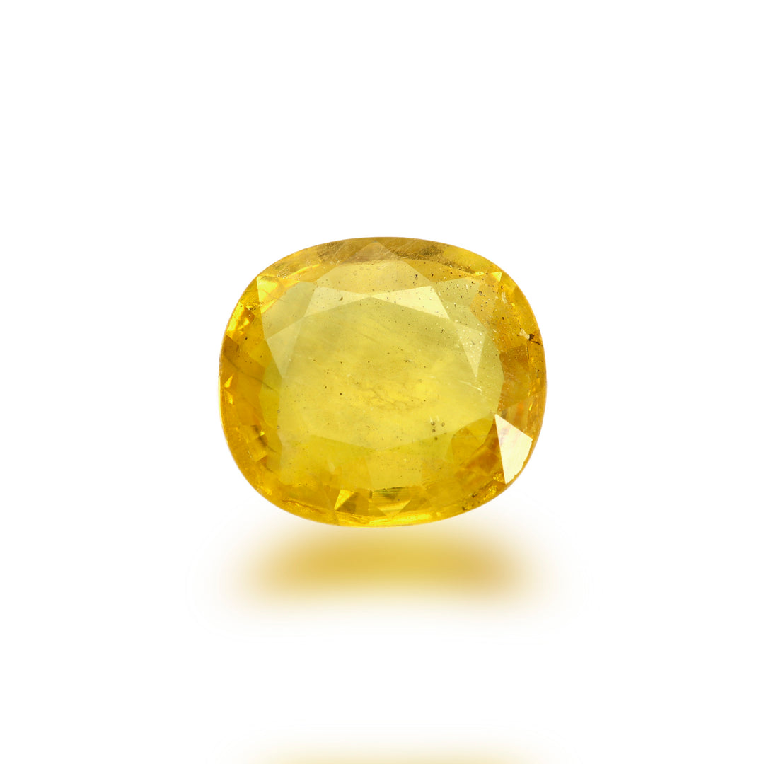 Yellow Sapphire (Pukhraj) 3.95 Cts (4.34 Ratti) Thailand
