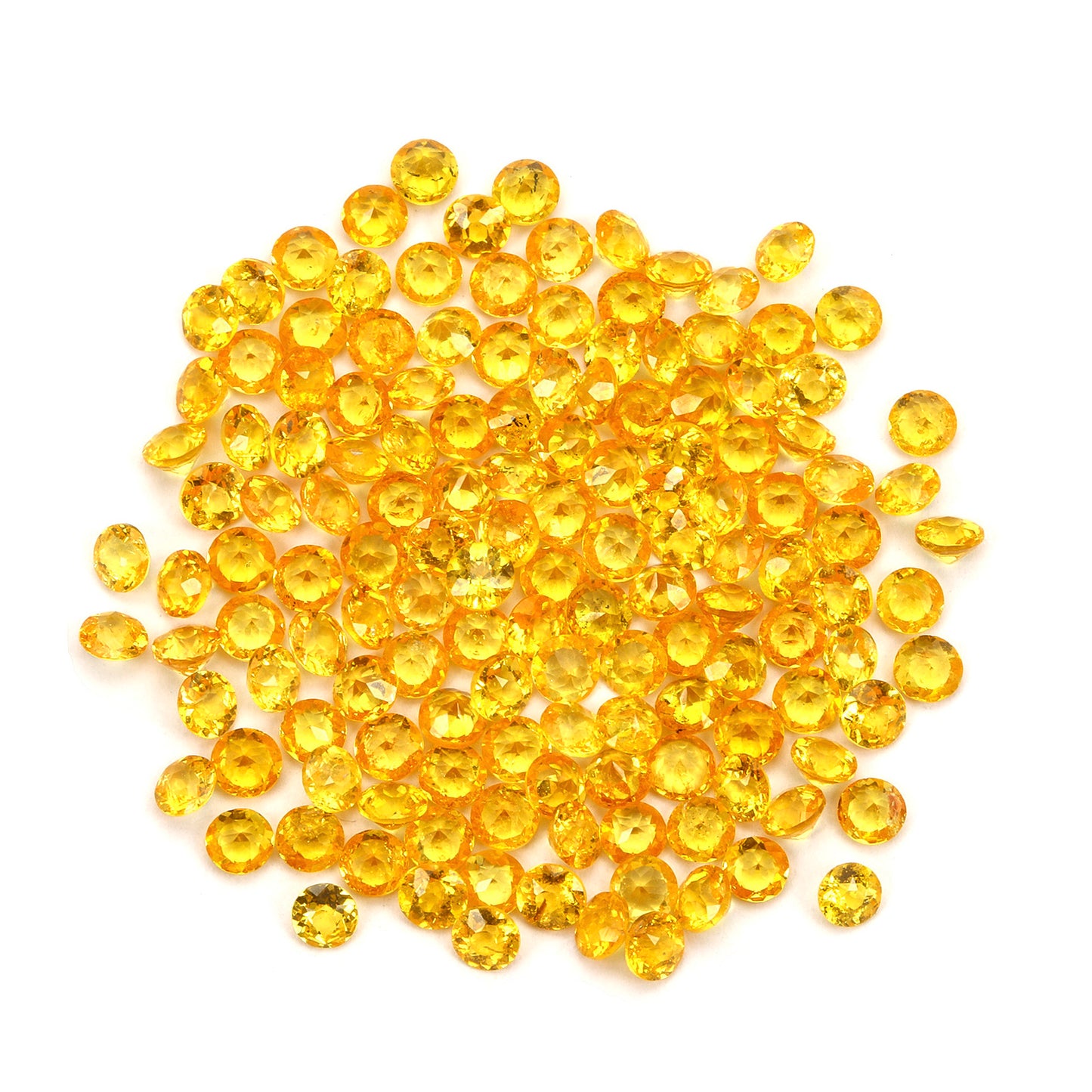 2Pc Lot Spessartite Garnet Round 3mm 0.30 Carats