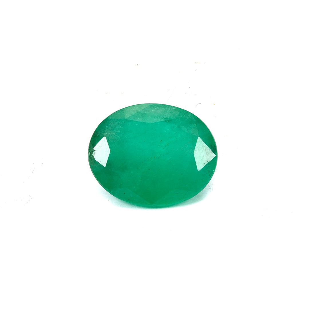 Certified Zambian Emerald (Panna)-5.87 Carats (6.46 Ratti) Zambia, SKU:NMZI53