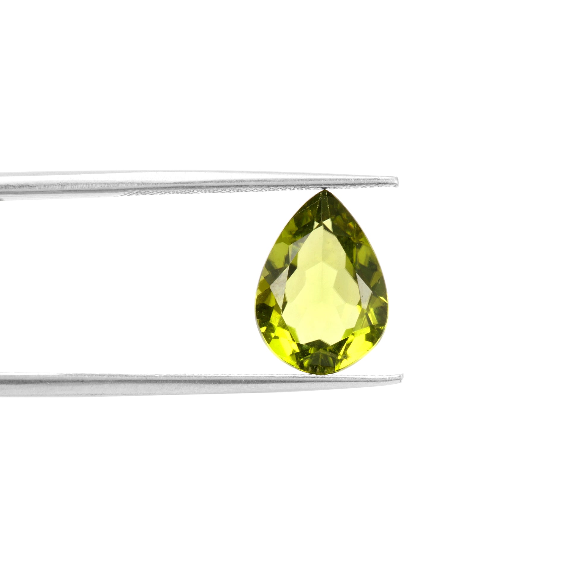 Certified Peridot Pear 2.51 Carats - NP0323