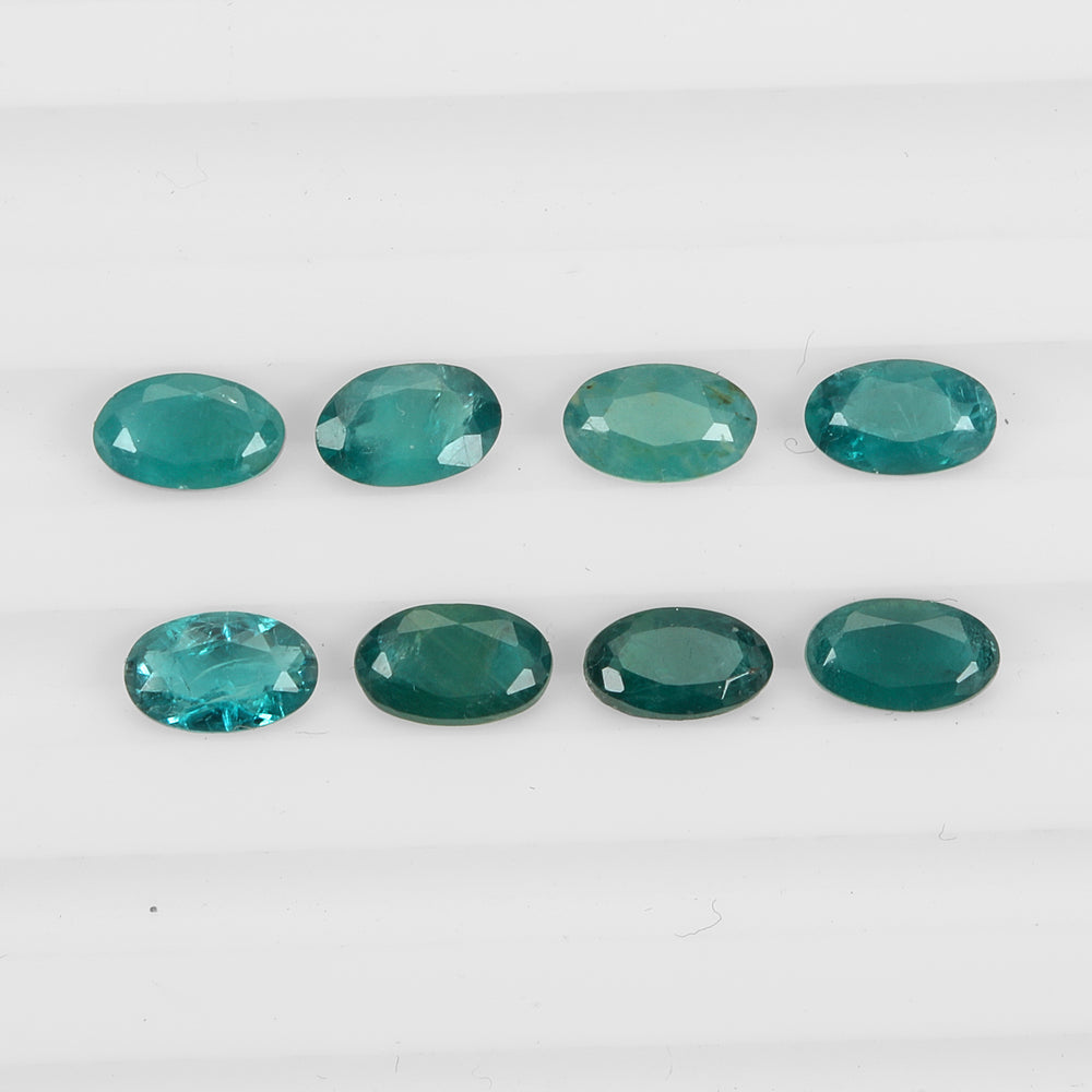 2Pc Lot Grandidierite Old Mine 5x3mm 0.20 Carats